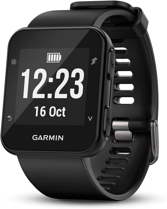 Garmin Forerunner 35 GPS Running Watch with Wrist-Based Heart Rate and Workouts - Black